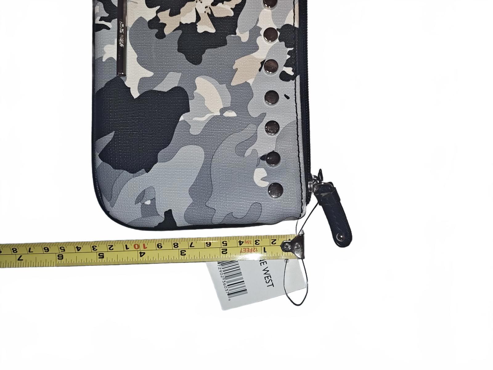 Nine West Women's Camouflage Print Wristlet Clutch NWT