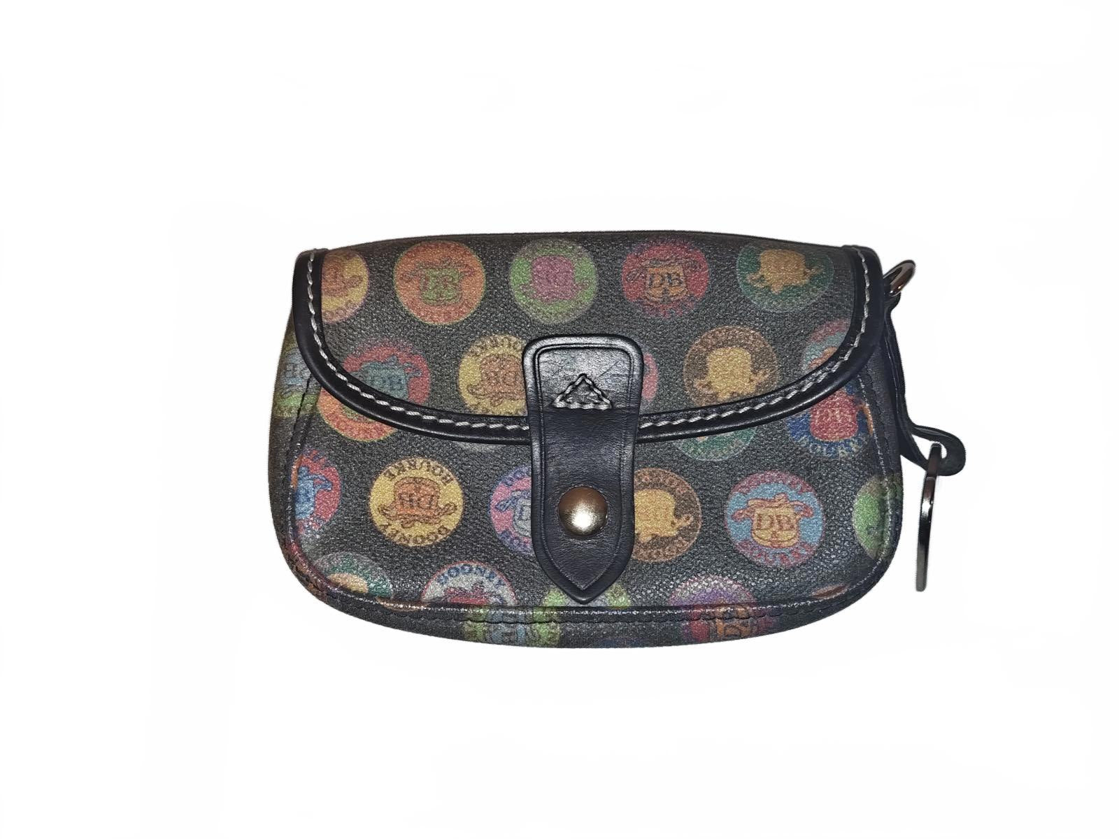 Dooney & Bourke Women's Wallet with Multicolor Logo Print