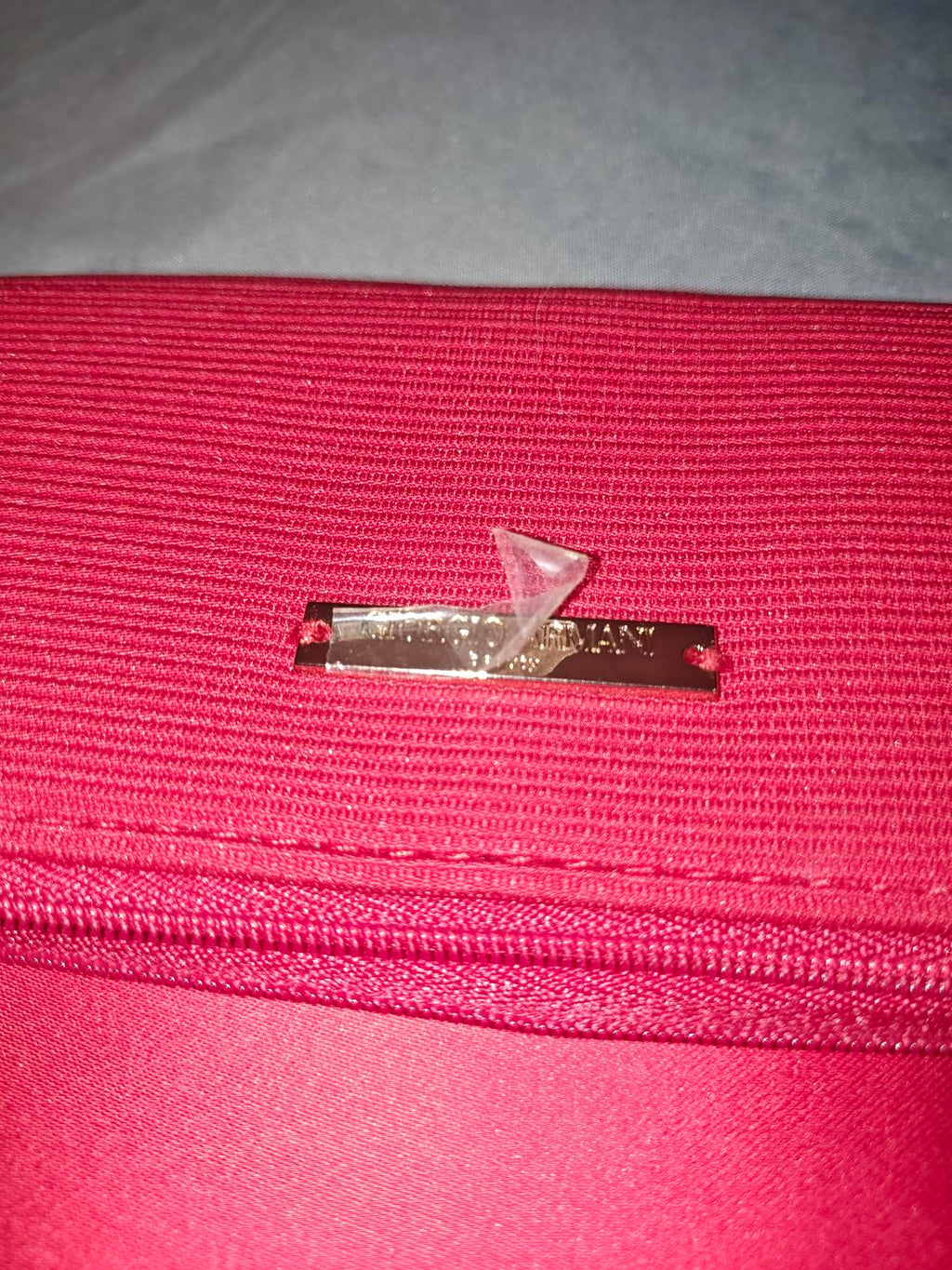 Giorgio Armani Red Clutch Evening Bag