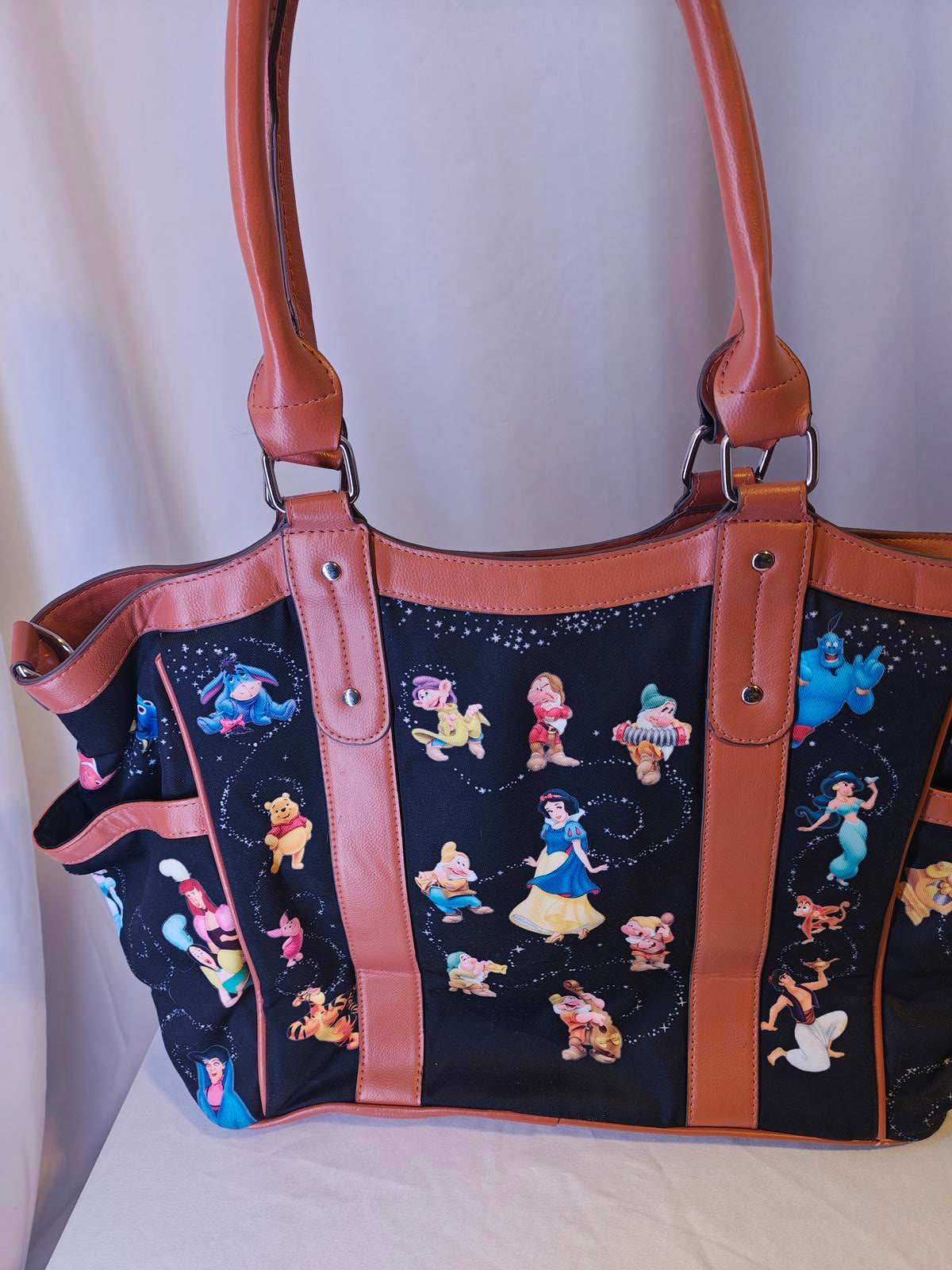 Bradford Exchange Disney Dream Bag - Full Character Cast Tapestry Tote