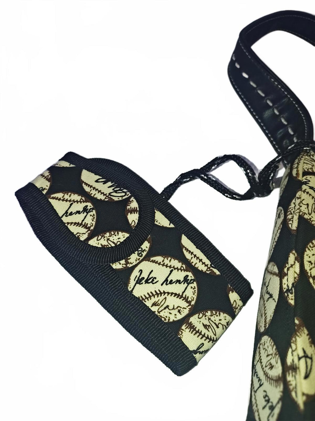 Vintage 90s Batik Print Crossbody Sling Bag & Pouch Set Retro Y2K