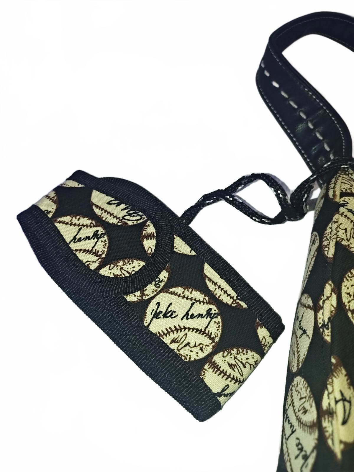 Vintage 90s Batik Print Crossbody Sling Bag & Pouch Set Retro Y2K