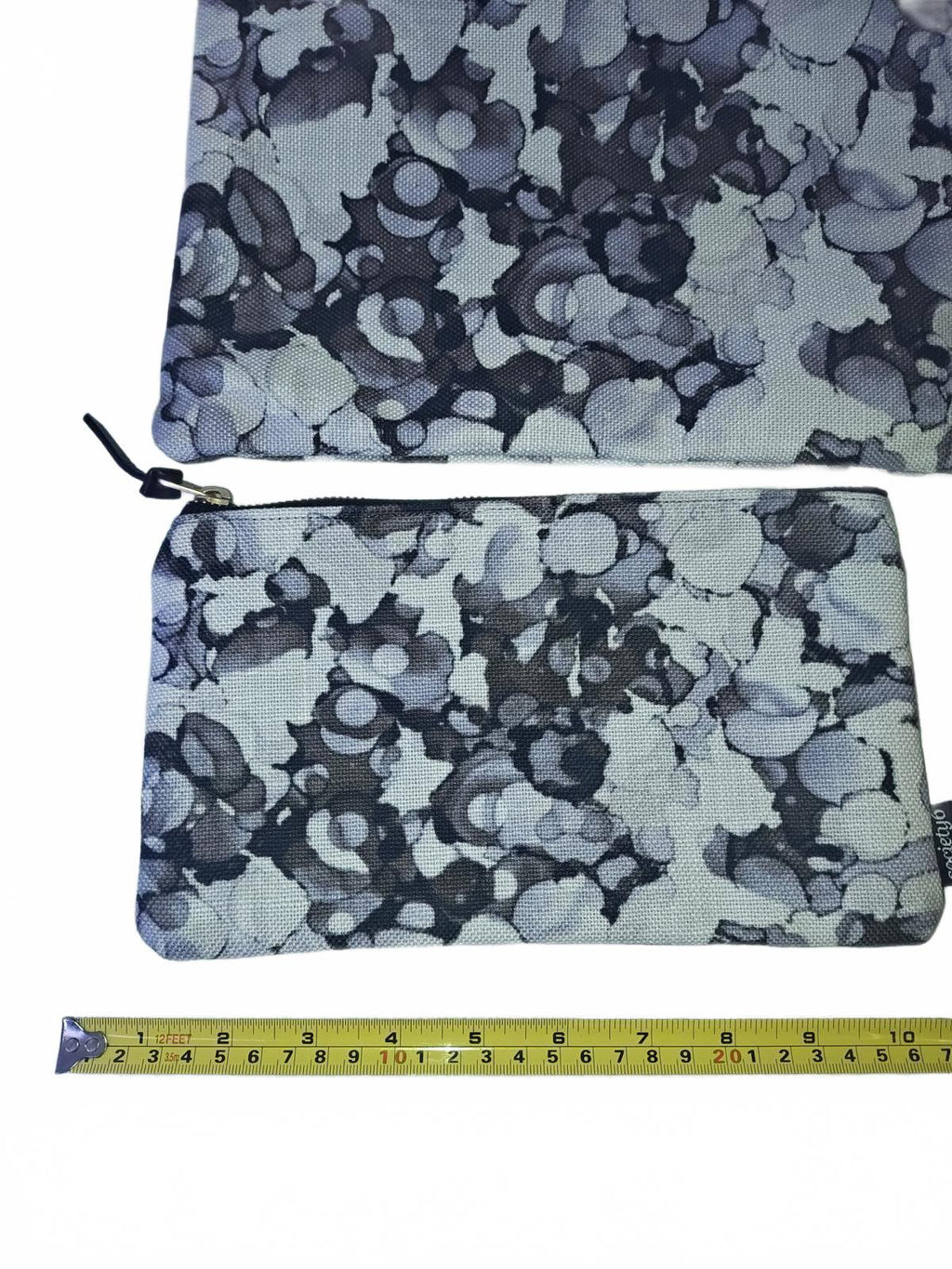 🖤 Society Bags Abstract Floral Organizer Set (3-Piece Pouch Trio)