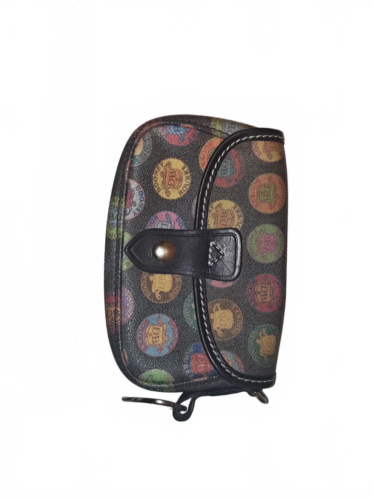 Dooney & Bourke Women's Wallet with Multicolor Logo Print