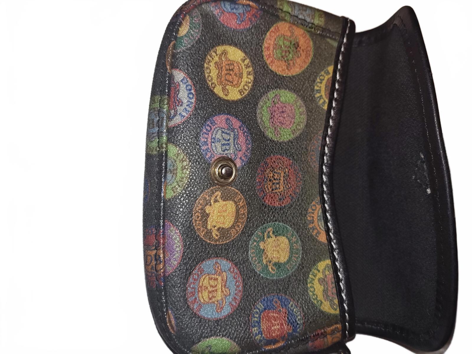 Dooney & Bourke Women's Wallet with Multicolor Logo Print