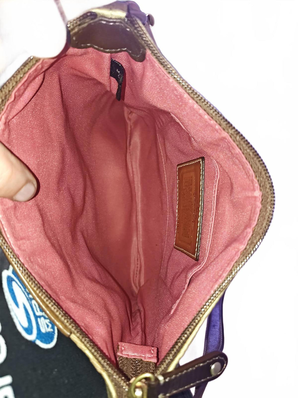 Coach Signature Canvas Crossbody Shoulder Bag