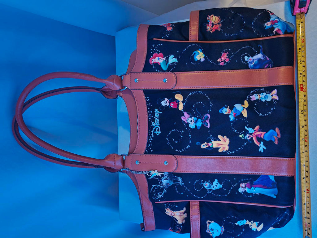 Bradford Exchange Disney Dream Bag - Full Character Cast Tapestry Tote