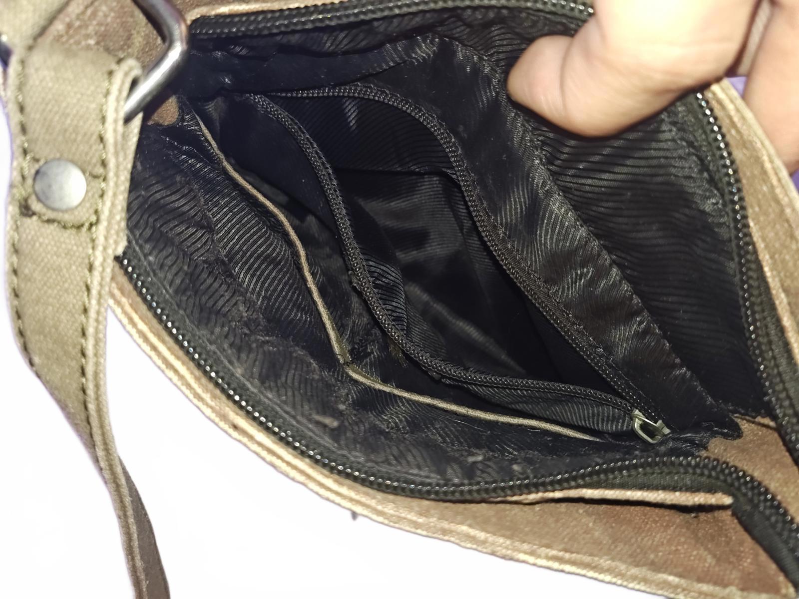 Women's Shoulder Bag with Tassel Zipper Detail