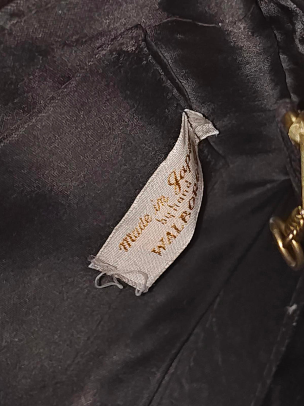 Black Beaded Women's Shoulder Bag