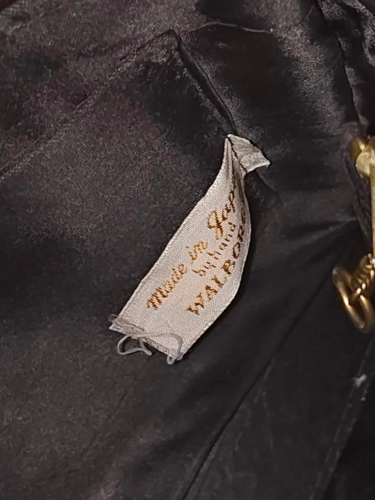 Black Beaded Women's Shoulder Bag