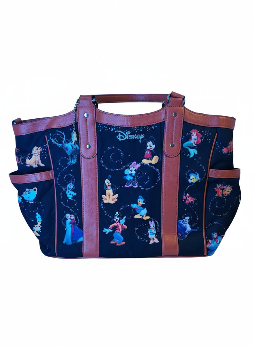Bradford Exchange Disney Dream Bag - Full Character Cast Tapestry Tote